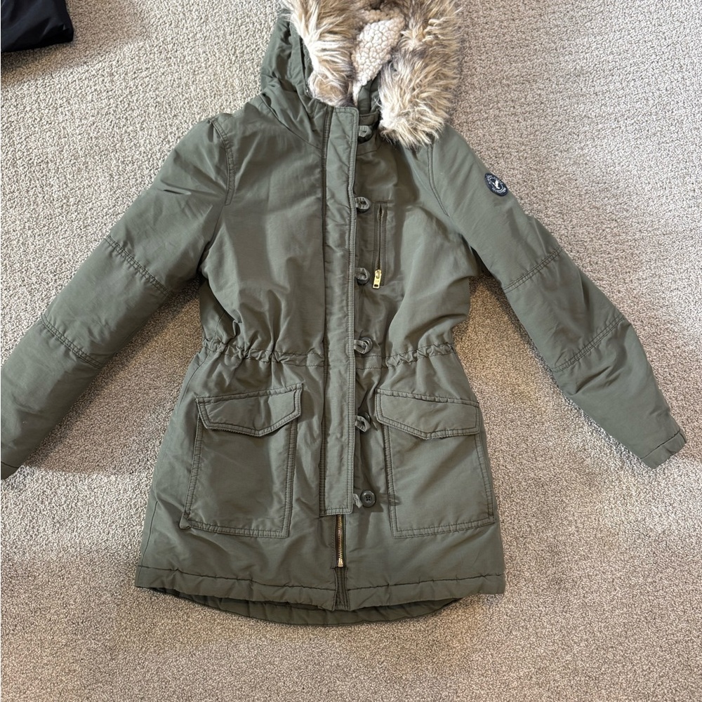 American Eagle Outfitters Khaki Women's Ski Jacket